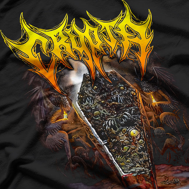 Echoes of the Soul Death Metal Vintage Album Art Graphic RZ T-Shirt