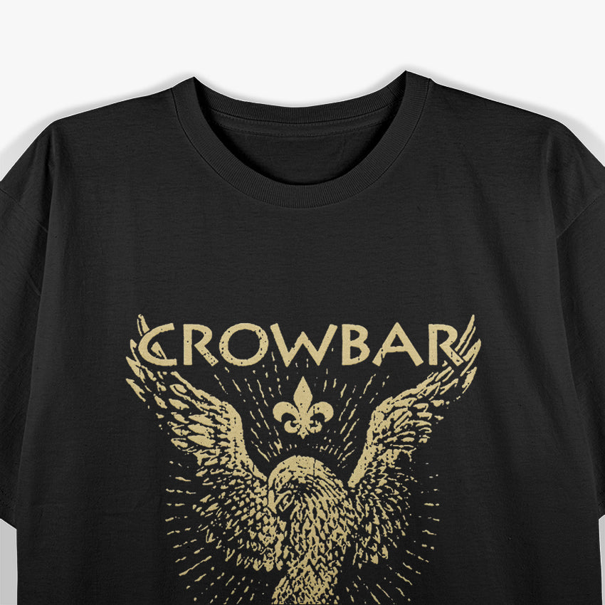 Crowbar Doom Metal Band Bird Logo Heavy Music Graphic RZ T-Shirt