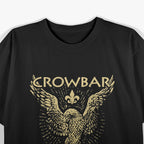 Crowbar Doom Metal Band Bird Logo Heavy Music Graphic RZ T-Shirt