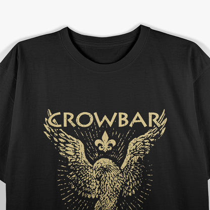 Crowbar Doom Metal Band Bird Logo Heavy Music Graphic RZ T-Shirt