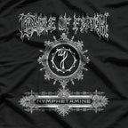 Nymphetamine Gothic Extreme Metal Retro Album Art Graphic RZ T-Shirt
