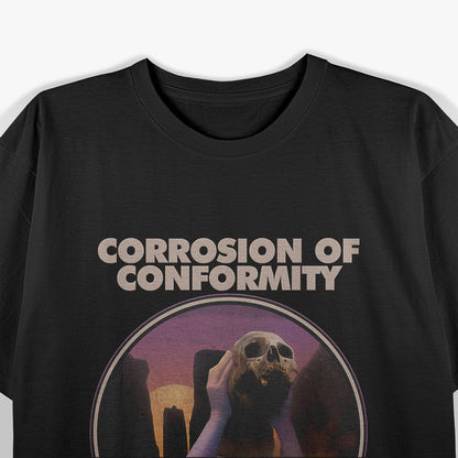 No Cross No Crown Vintage Sludge Metal Music Graphic RZ T-Shirt