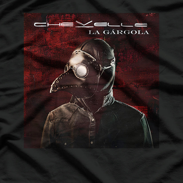 La Gárgola Hard Rock Retro Album Art Inspired Graphic RZ T-Shirt