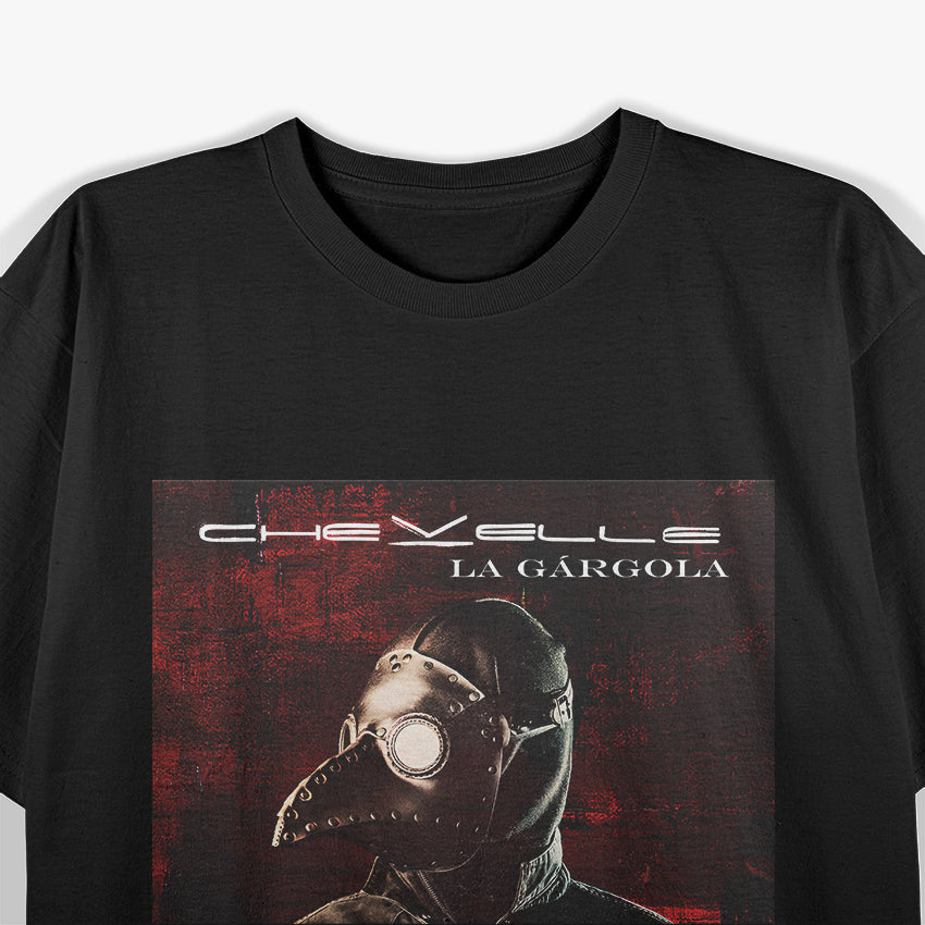 La Gárgola Hard Rock Retro Album Art Inspired Graphic RZ T-Shirt