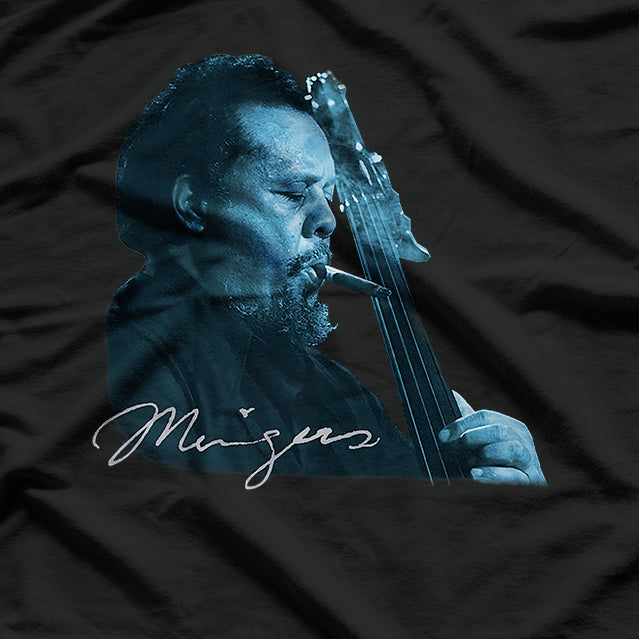 Charles Mingus Retro Jazz Musician Vintage Art Graphic RZ T-Shirt