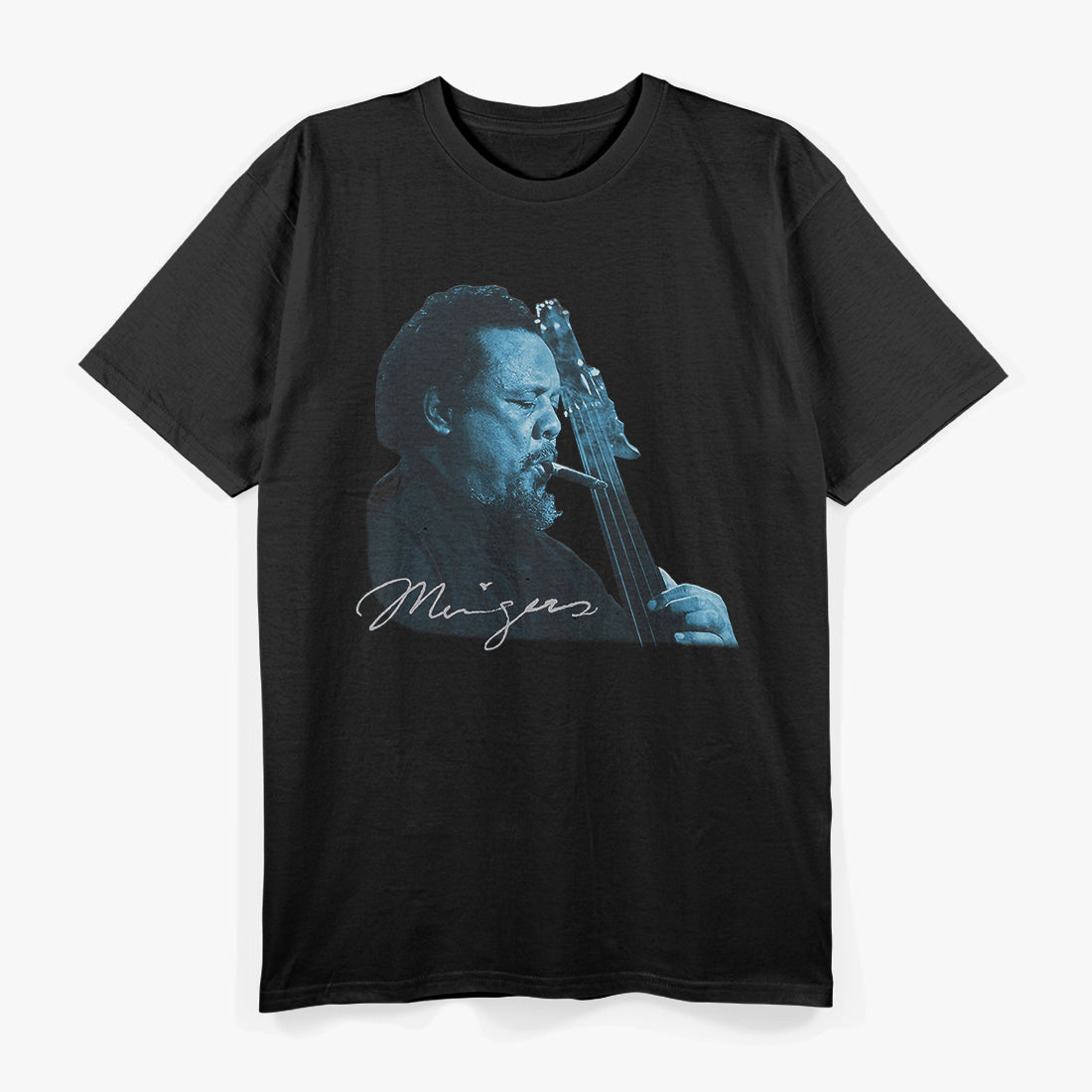 Charles Mingus Retro Jazz Musician Vintage Art Graphic RZ T-Shirt