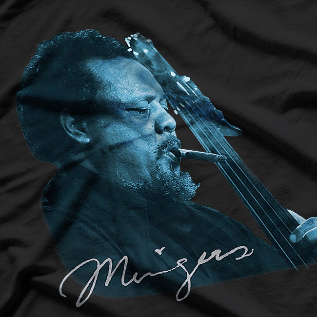 Charles Mingus Retro Jazz Musician Vintage Art Graphic RZ T-Shirt