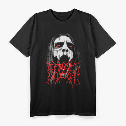 Dutch Black Metal Retro Horror Art Inspired Music Graphic RZ T-Shirt