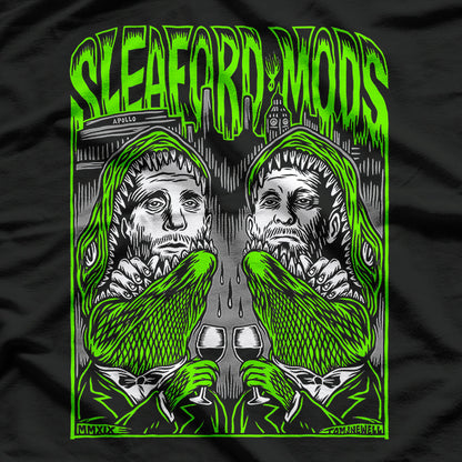 Retro English Electronic Duo Graphic T-Shirt