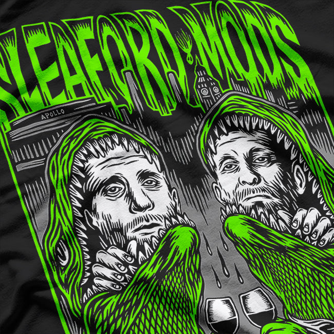 Retro English Electronic Duo Graphic T-Shirt
