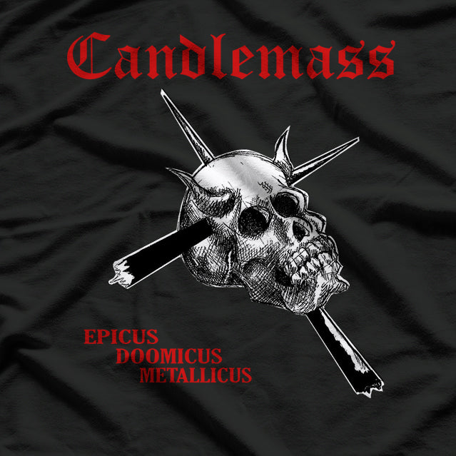 Epicus Doomicus Doom Metal Retro Album Art Graphic RZ T-Shirt