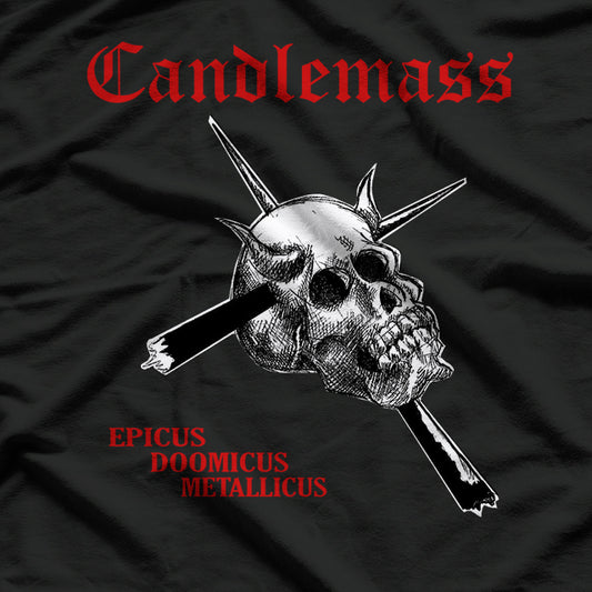 Epicus Doomicus Doom Metal Retro Album Art Graphic RZ T-Shirt