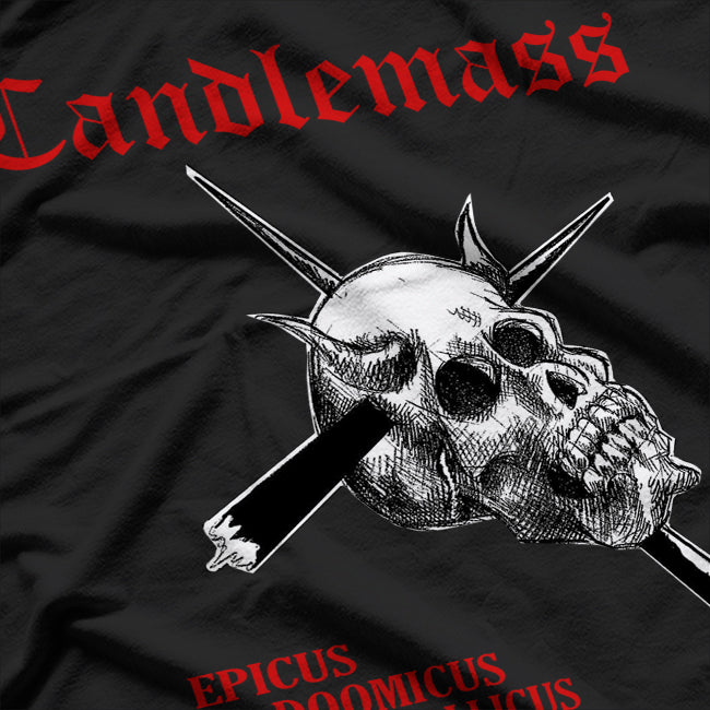 Epicus Doomicus Doom Metal Retro Album Art Graphic RZ T-Shirt