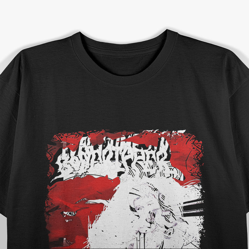 Hippie Killer Doom Metal Retro Album Art Graphic RZ T-Shirt