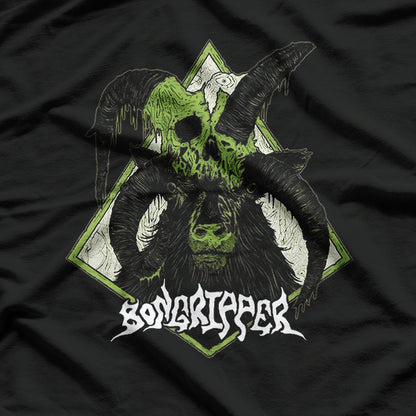 Stoner Metal Retro Album Art Inspired Doom Music Graphic RZ T-Shirt