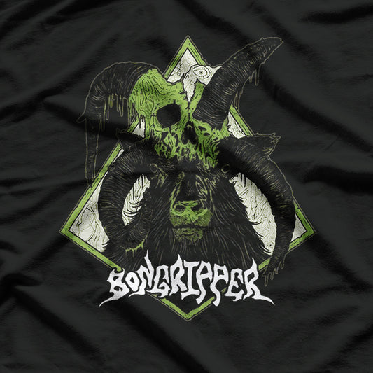 Stoner Metal Retro Album Art Inspired Doom Music Graphic RZ T-Shirt