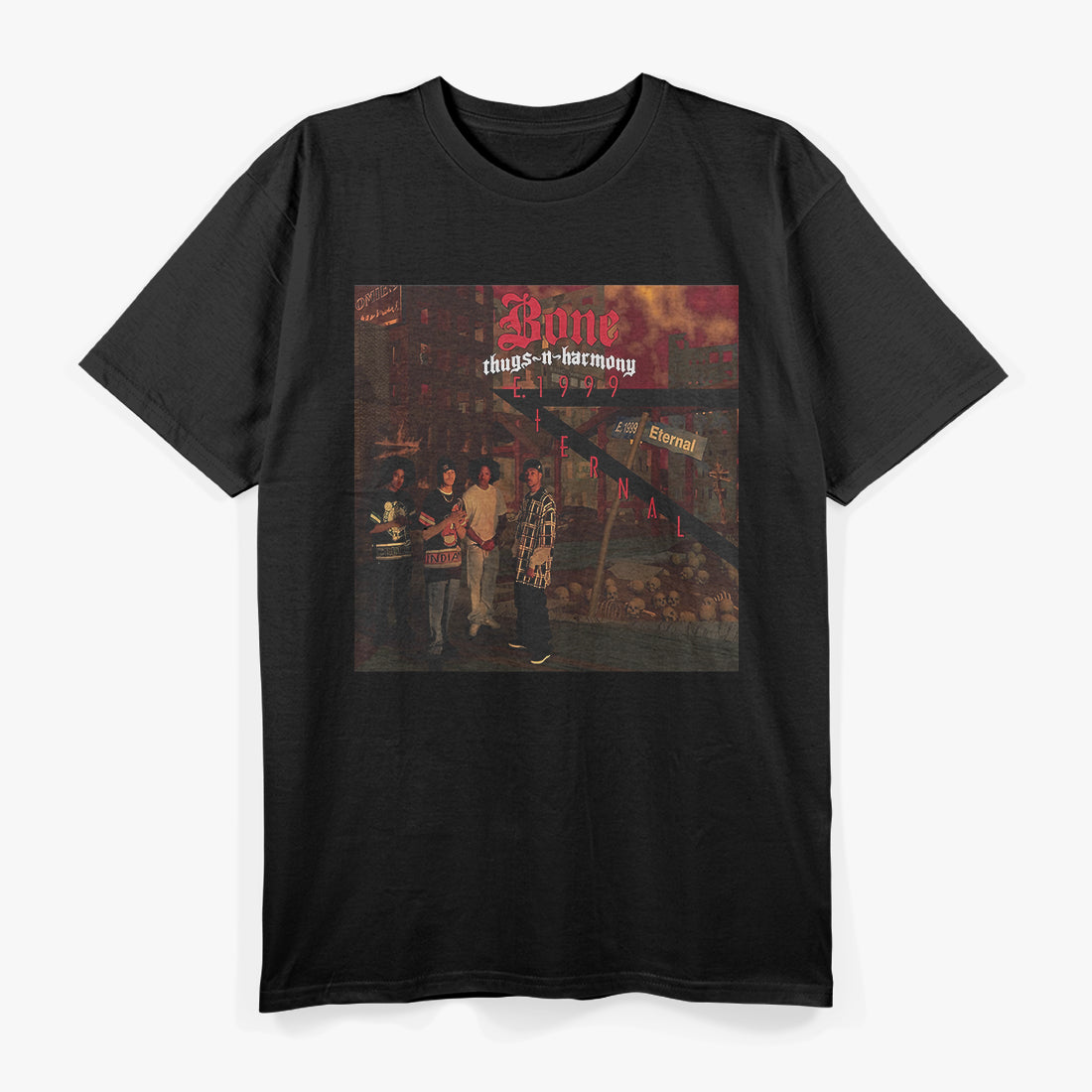 1999 Eternal Hip Hop Classic Retro Album Art Graphic RZ T-Shirt