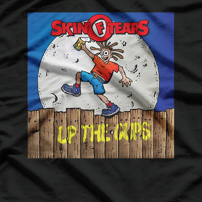 Retro Punk Rock Cup Celebration Graphic T-Shirt