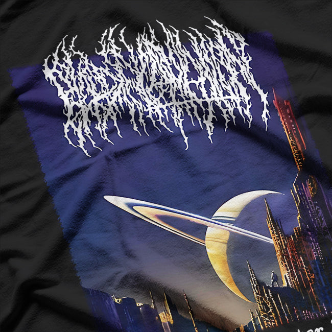 Inner Paths Death Metal Space Album Art Inspired Graphic RZ T-Shirt