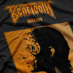 Disease Album Inspired Hard Rock Retro Graphic Logo RZ T-Shirt