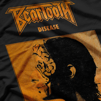 Disease Album Inspired Hard Rock Retro Graphic Logo RZ T-Shirt