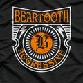 Aggressive Hard Rock Retro Album Art Inspired Graphic RZ T-Shirt