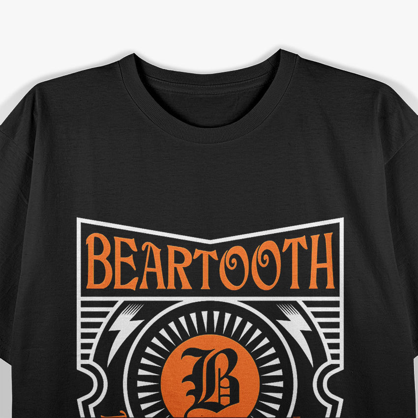 Aggressive Hard Rock Retro Album Art Inspired Graphic RZ T-Shirt