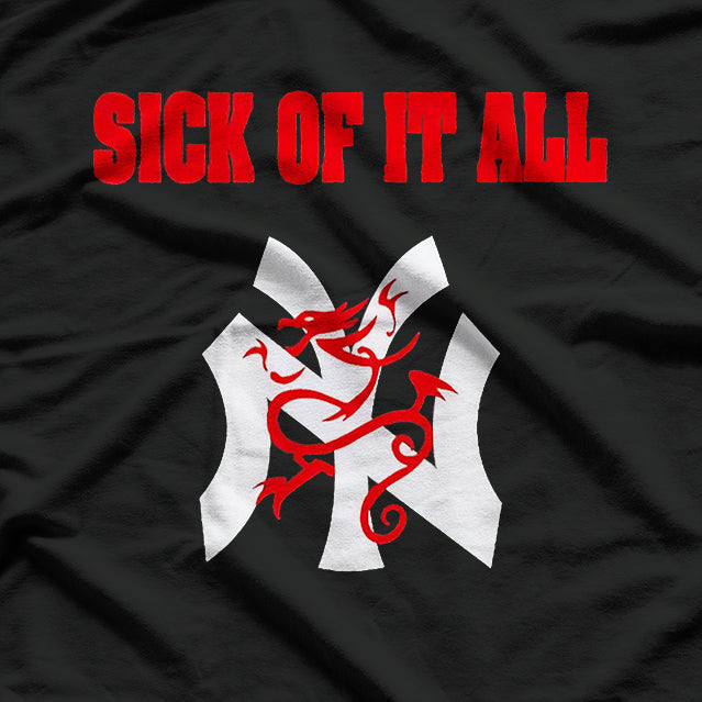 Hardcore Punk Inspired Retro Graphic T-Shirt