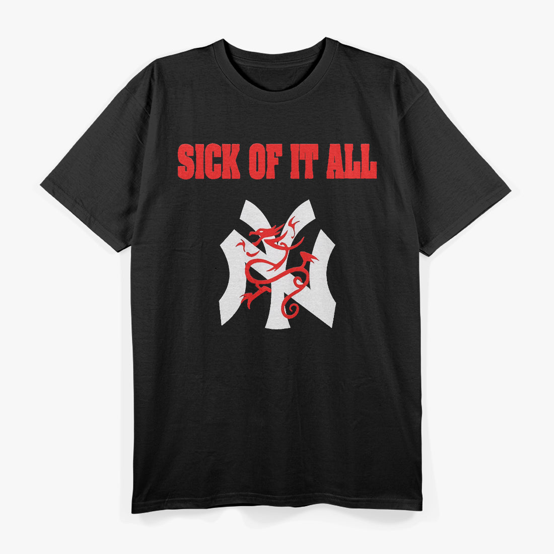 Hardcore Punk Inspired Retro Graphic T-Shirt