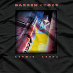 Atomic Arena Glam Metal Retro Album Art Music Graphic RZ T-Shirt