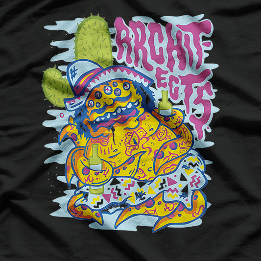 British Progressive Metalcore Retro Band Style Graphic RZ T-Shirt