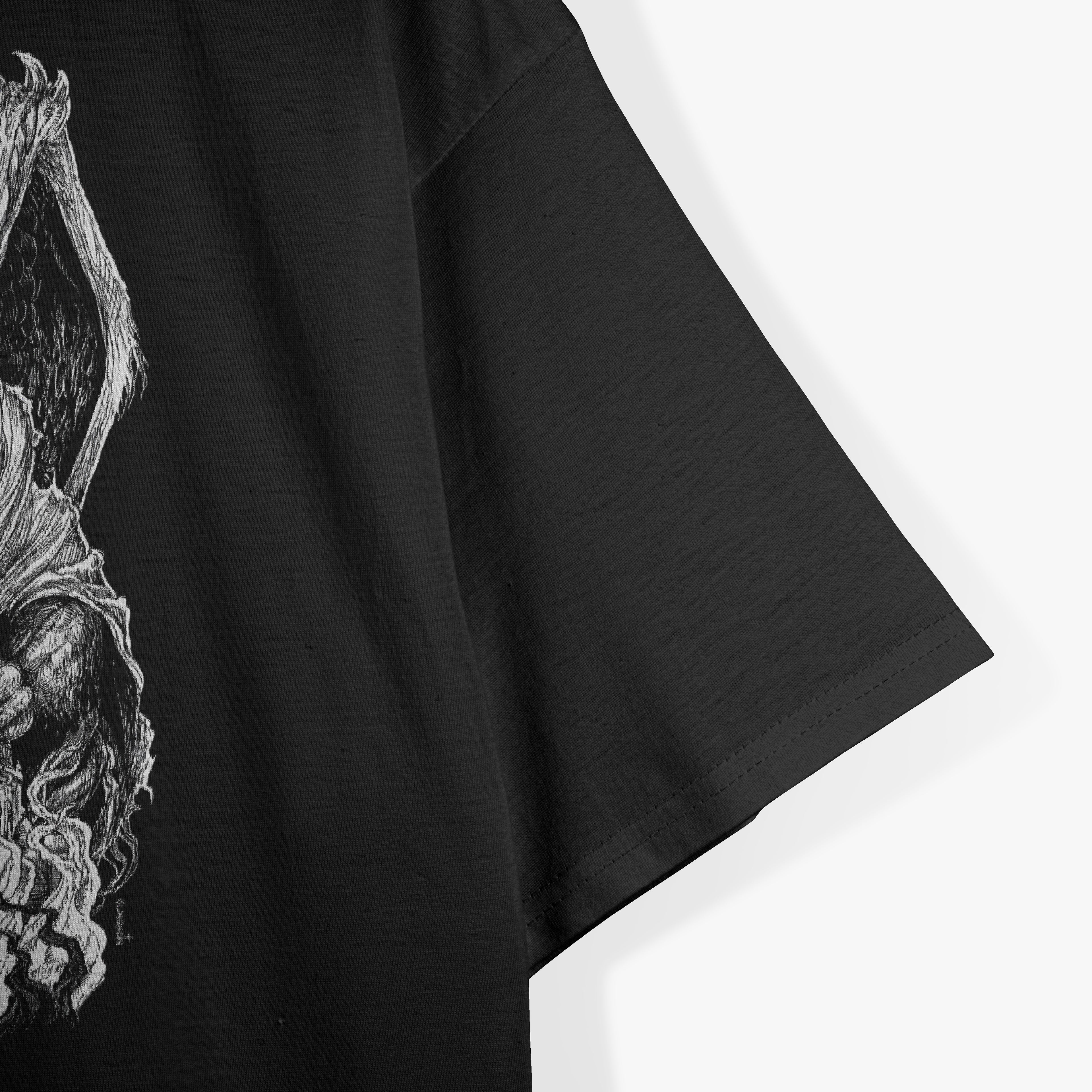 Black Mass XXX Finnish Death Metal Retro Album Art Graphic RZ T-Shirt