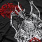 Black Mass XXX Finnish Death Metal Retro Album Art Graphic RZ T-Shirt