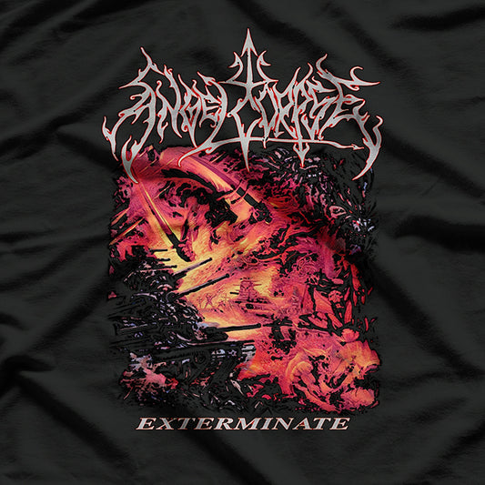 Angelcorpse Exterminate Death Metal Album Retro RZ T-Shirt