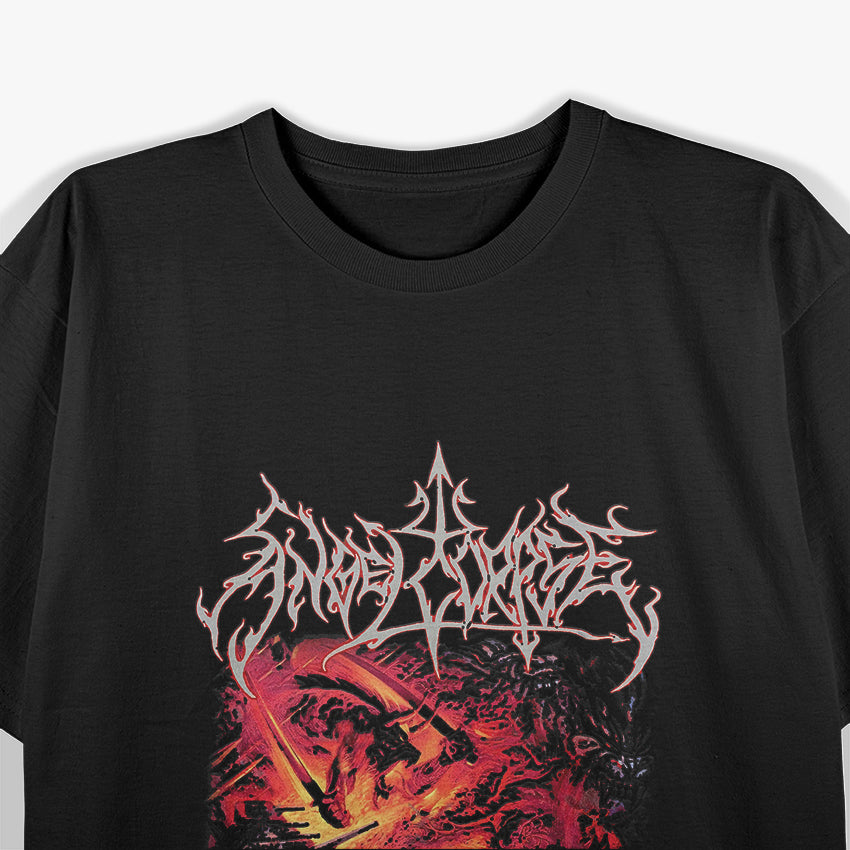 Angelcorpse Exterminate Death Metal Album Retro RZ T-Shirt