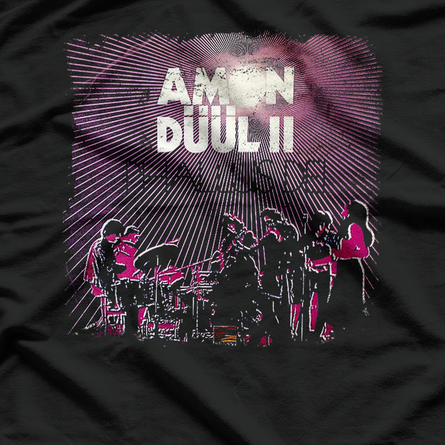 Amon Düül II Phallus Dei Psychedelic Rock Album RZ T-Shirt
