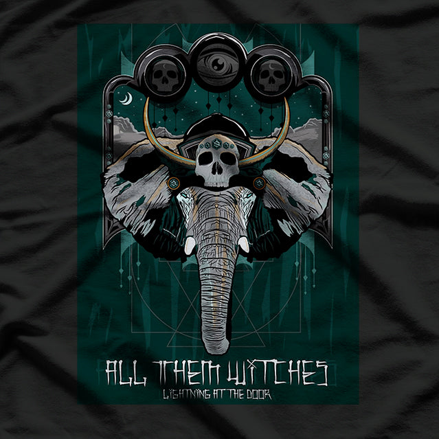 All Them Witches Retro Album Cover Hard Rock RZ T-Shirt