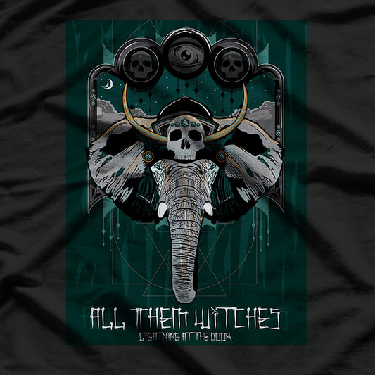 All Them Witches Retro Album Cover Hard Rock RZ T-Shirt