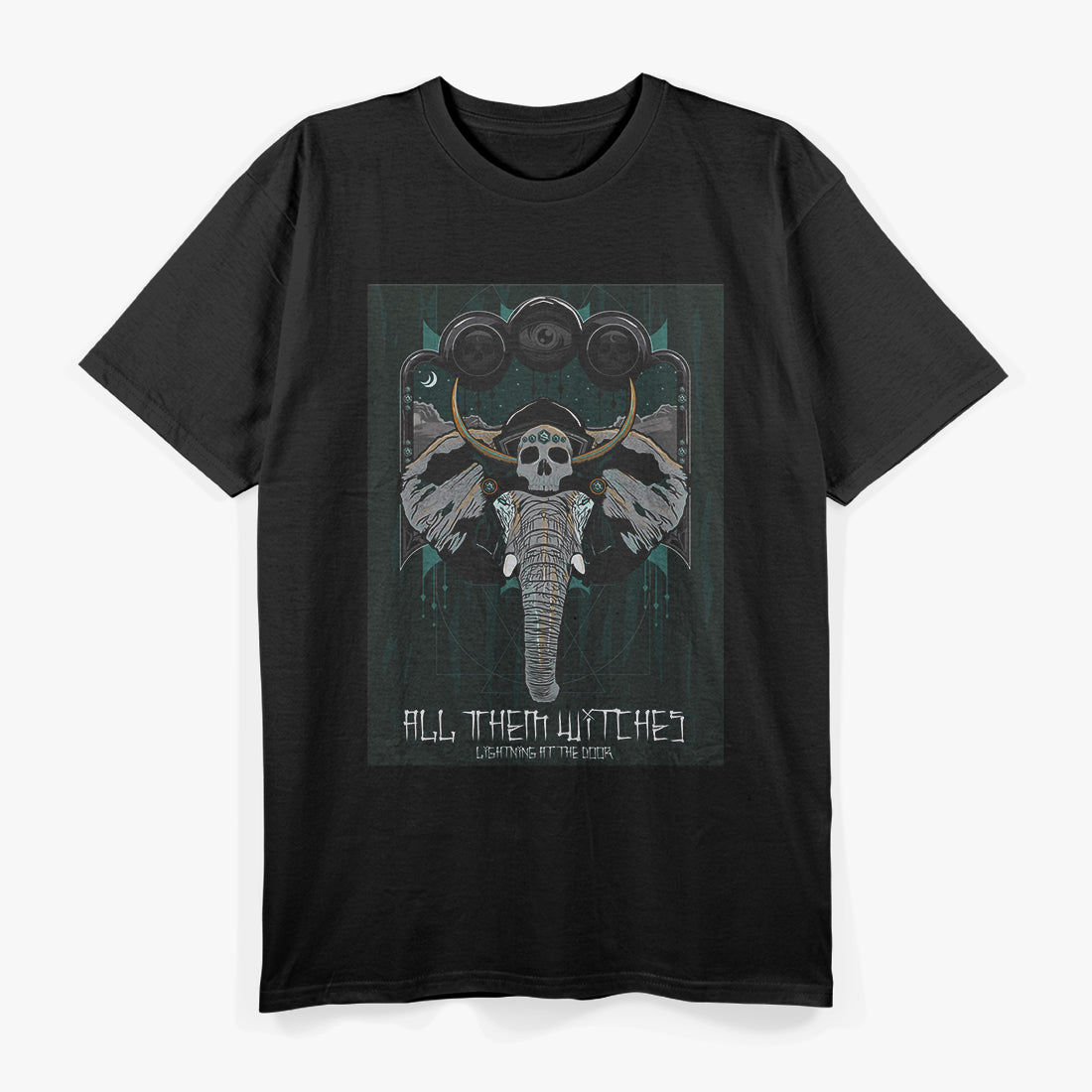 All Them Witches Retro Album Cover Hard Rock RZ T-Shirt