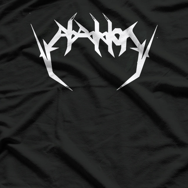 American Death Metal Retro Band Logo Inspired RZ T-Shirt
