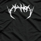 American Death Metal Retro Band Logo Inspired RZ T-Shirt