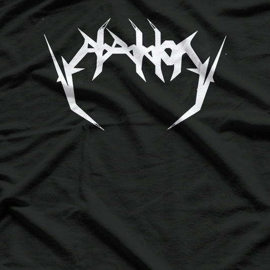 American Death Metal Retro Band Logo Inspired RZ T-Shirt