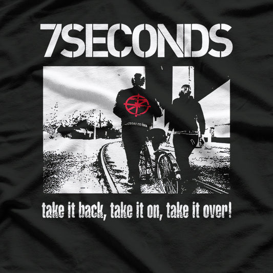 Seconds Take It Back, Take It On, Take It Over! Hardcore Punk Retro RZ T-Shirt
