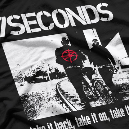 Seconds Take It Back, Take It On, Take It Over! Hardcore Punk Retro RZ T-Shirt