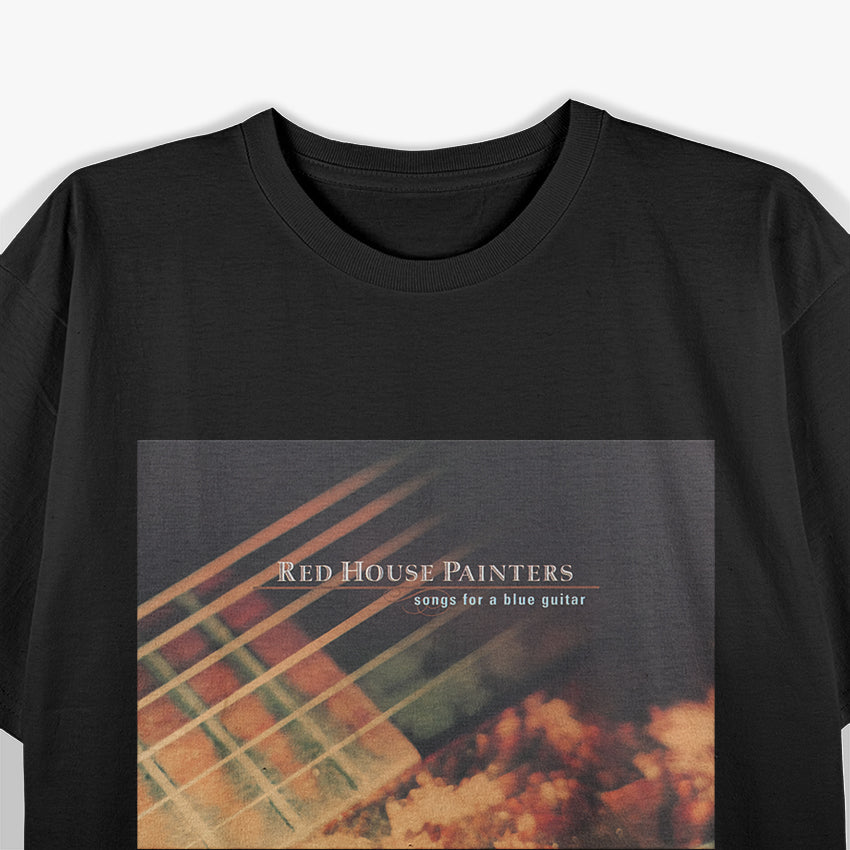 Songs for a Blue Guitar Retro Music Graphic T-Shirt