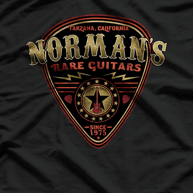 Retro Guitar Collector Graphic T-Shirt