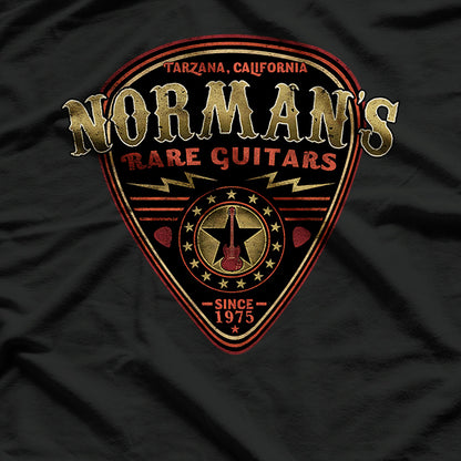 Retro Guitar Collector Graphic T-Shirt