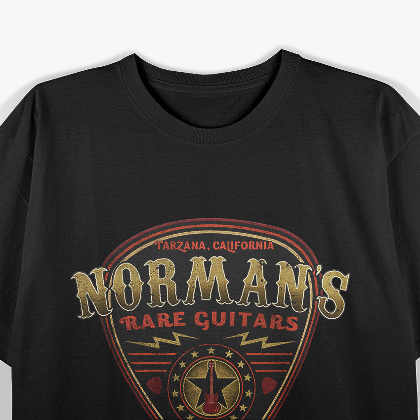 Retro Guitar Collector Graphic T-Shirt