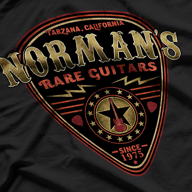 Retro Guitar Collector Graphic T-Shirt