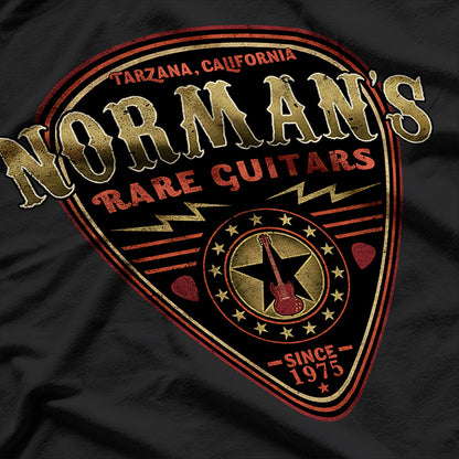 Retro Guitar Collector Graphic T-Shirt